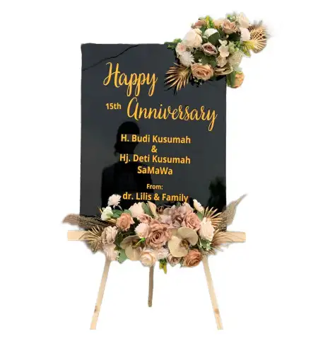 Papan Bunga Akrilik Selogiri